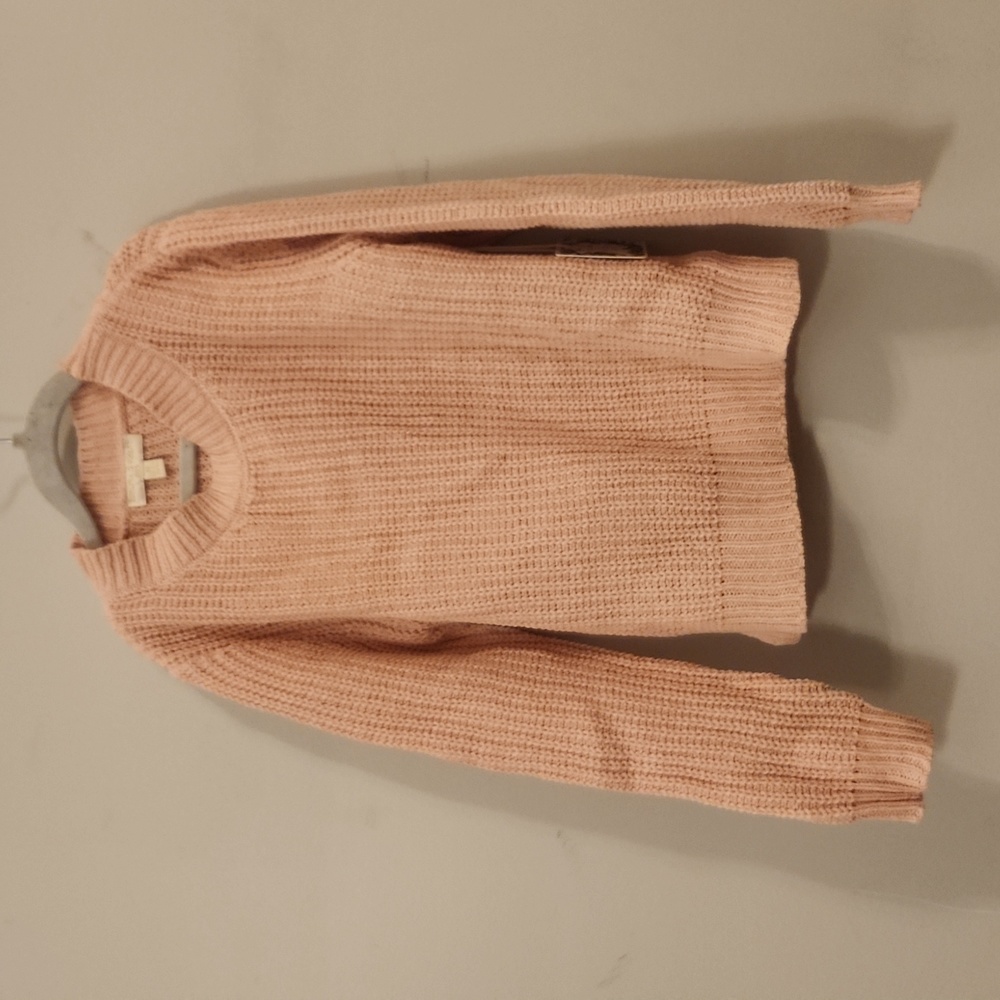 Pink sweater